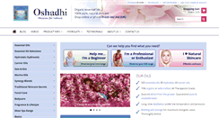 Desktop Screenshot of oshadhi.co.uk